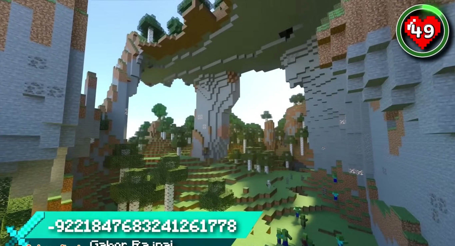 Minecraft seed -9221847683241261778 — скриншот 1