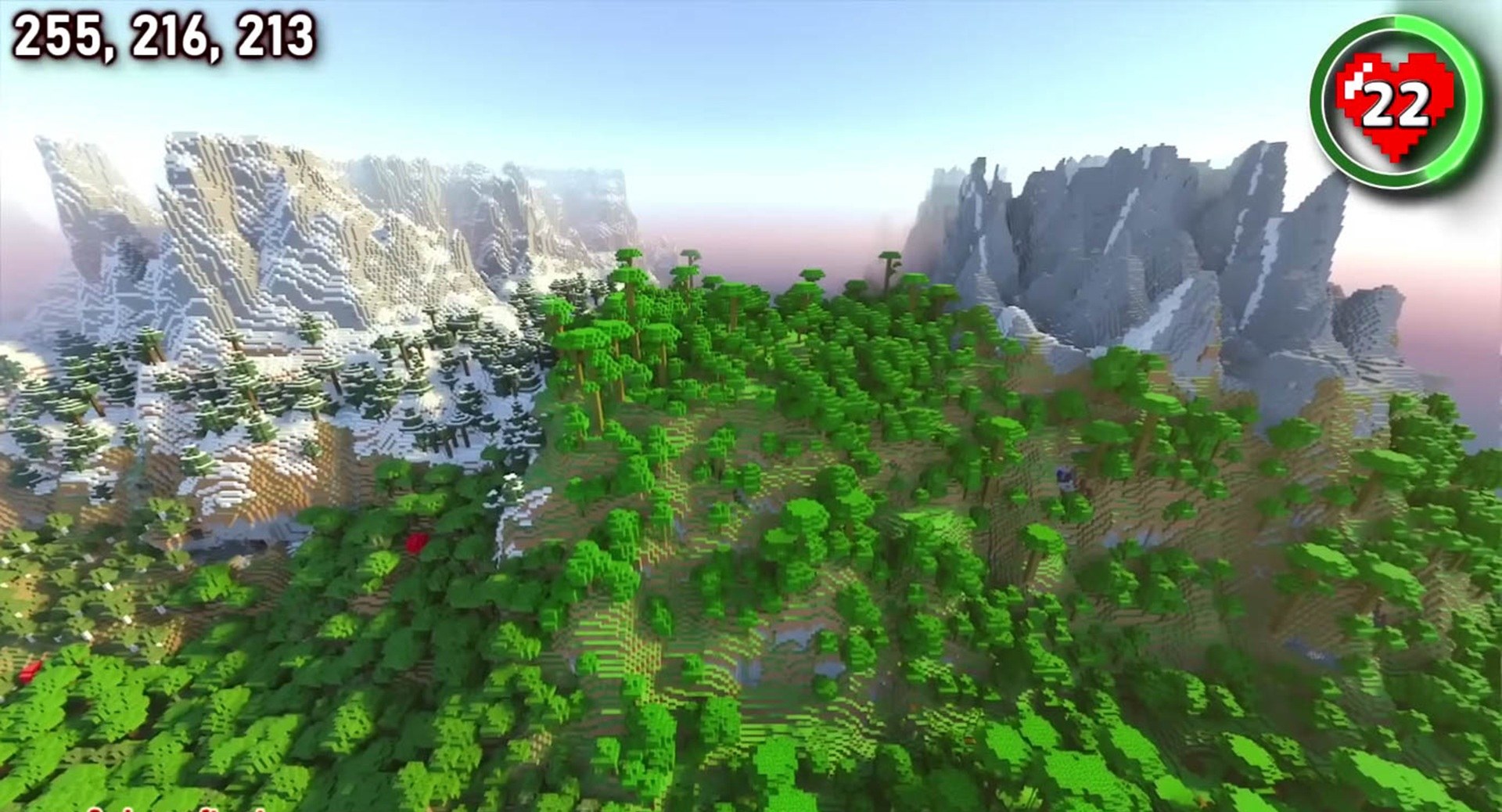 Minecraft seed 100000010195925932 — скриншот 1