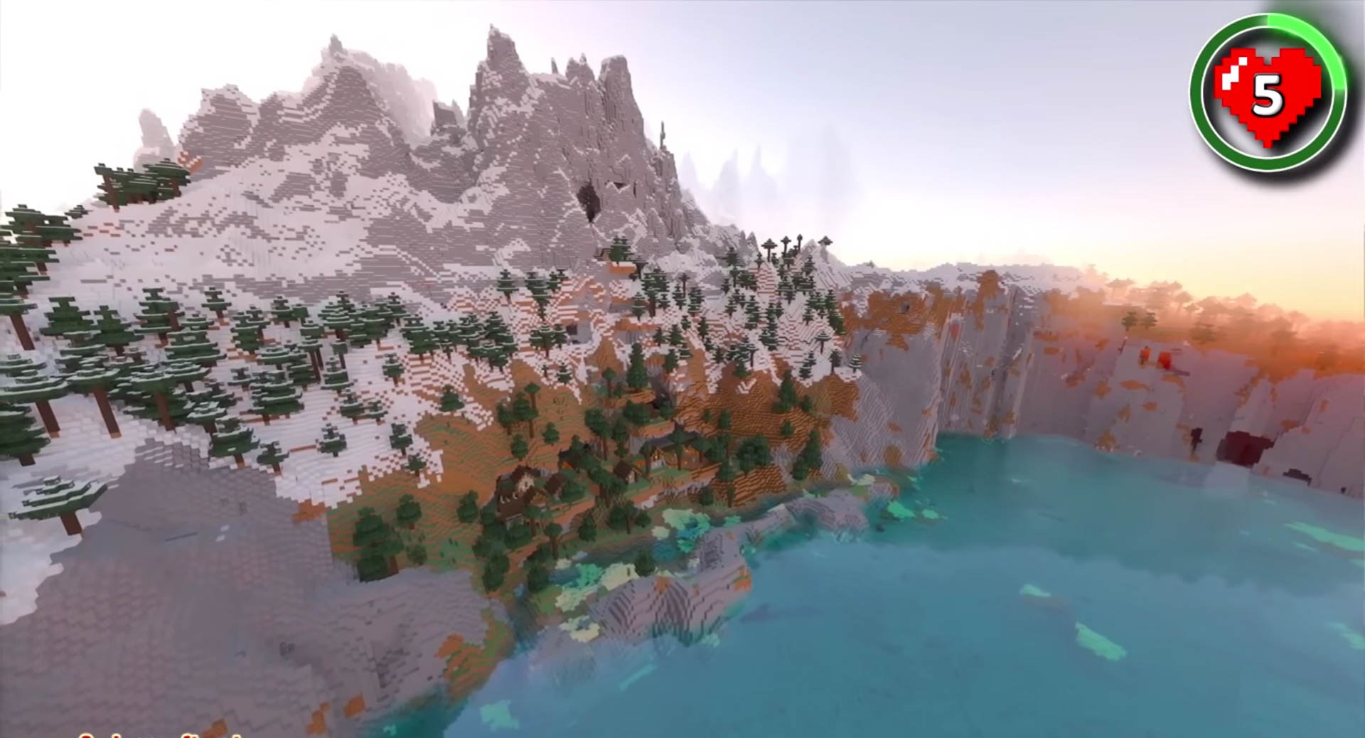 Minecraft seed 100000010196865963 — скриншот 1