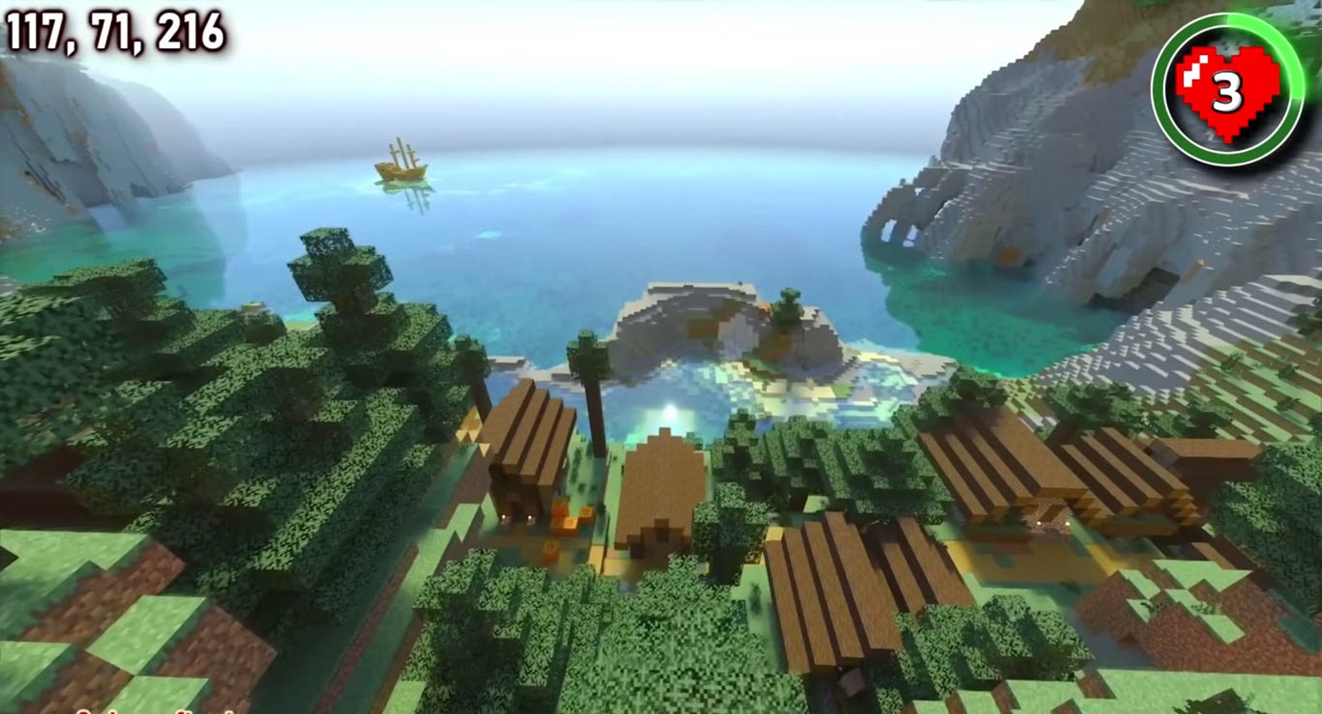 Minecraft seed 100000010196865963 — скриншот 1
