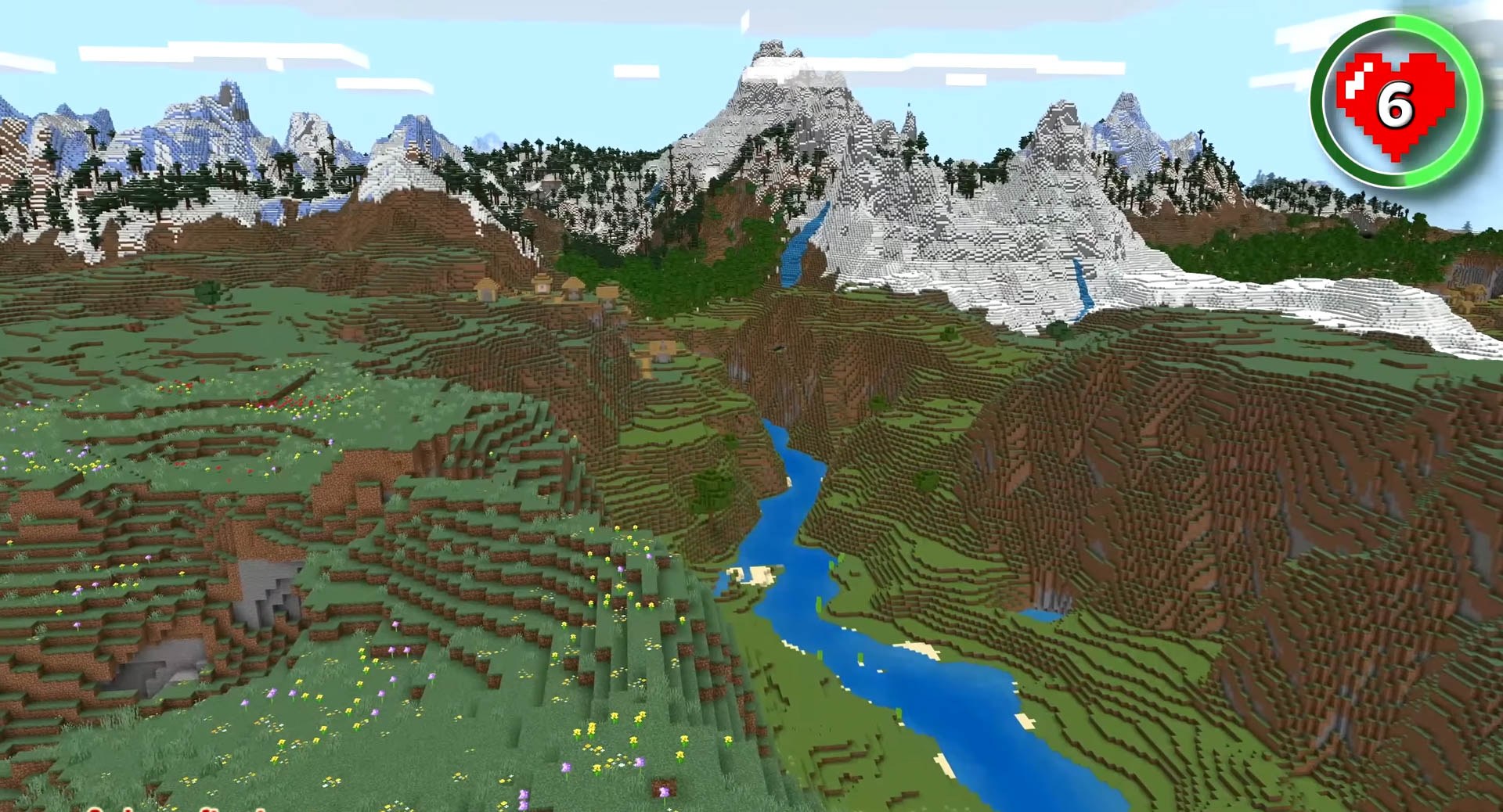 Minecraft seed 100000019937711188 — скриншот 1
