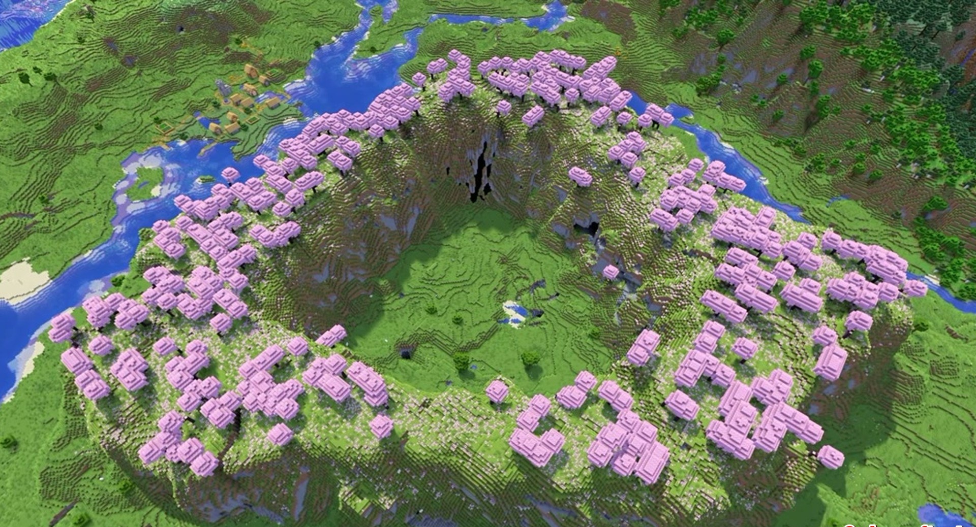 Minecraft seed 101181501 — скриншот 1
