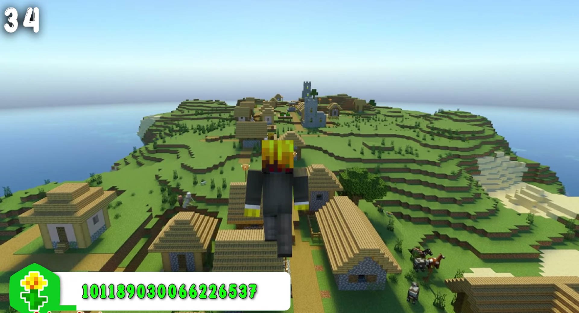Minecraft seed 101189030066226537 — скриншот 1