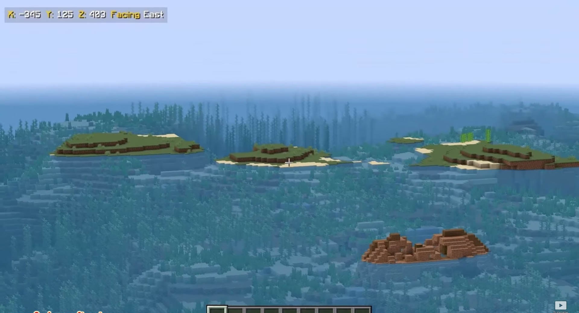 Minecraft seed 10436478582 — скриншот 1