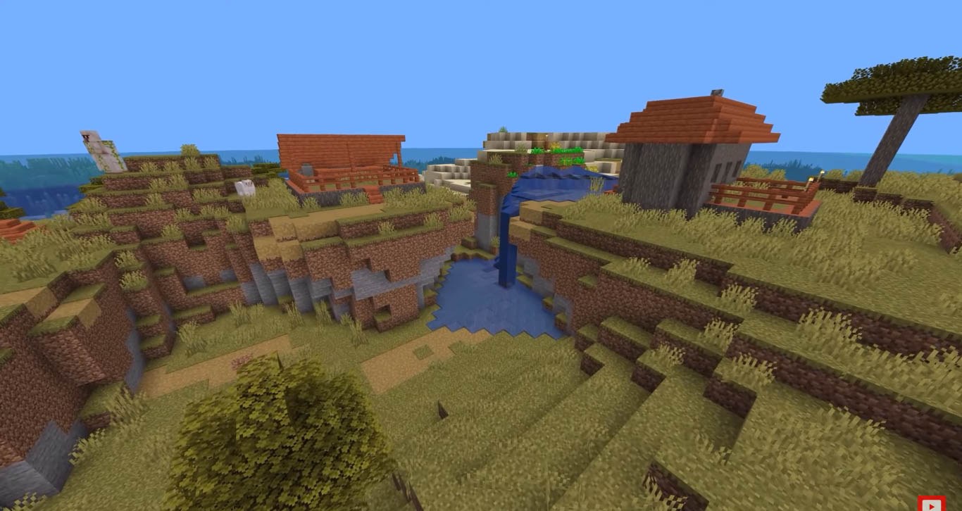 Minecraft seed 106452120 — скриншот 1