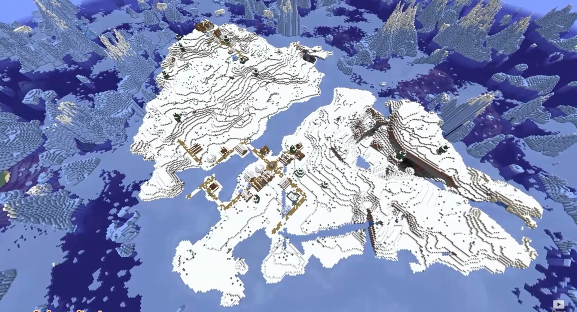 Minecraft seed 12566285794 — скриншот 1