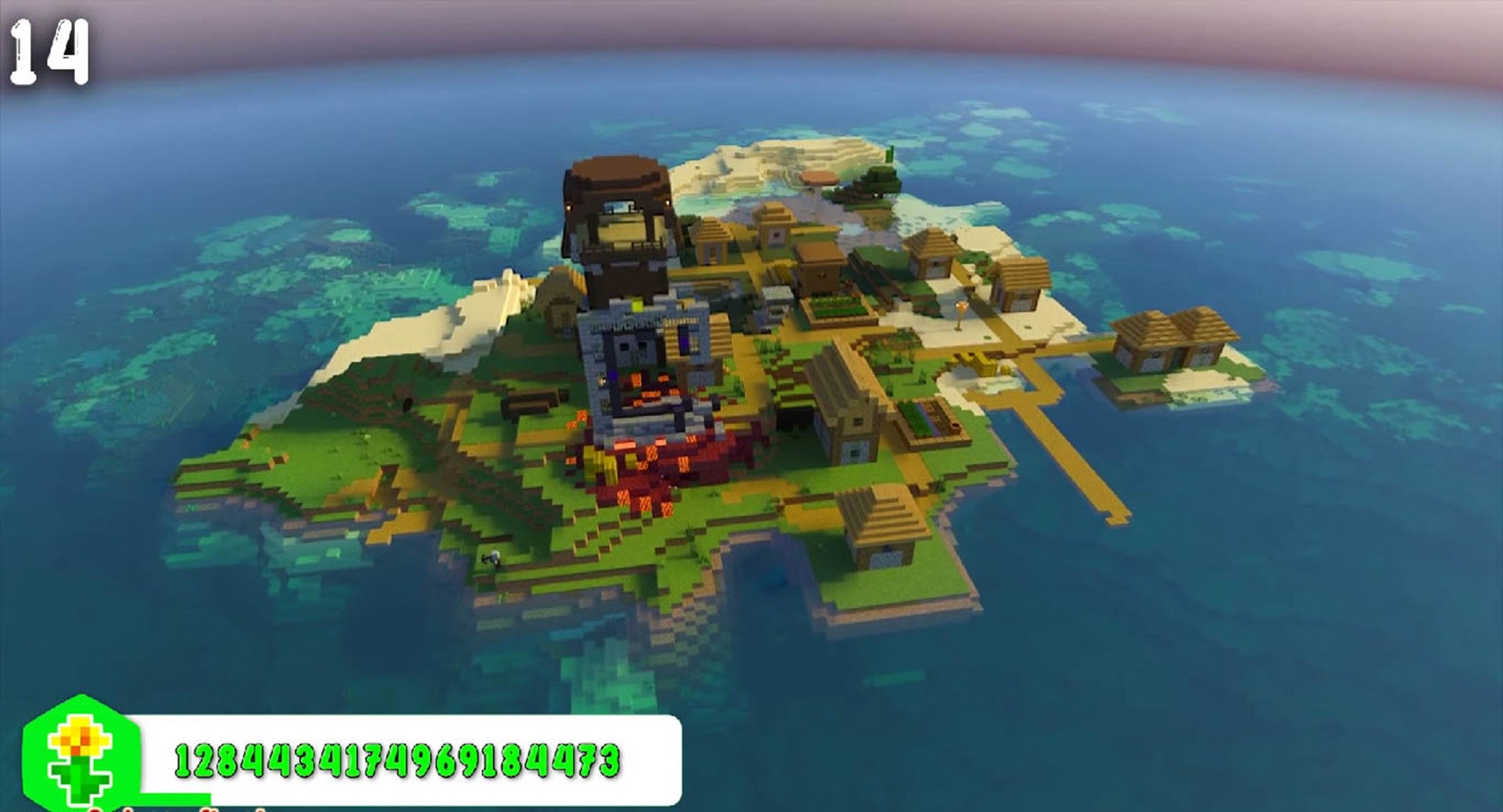 Minecraft seed 1284434174969184473 — скриншот 1
