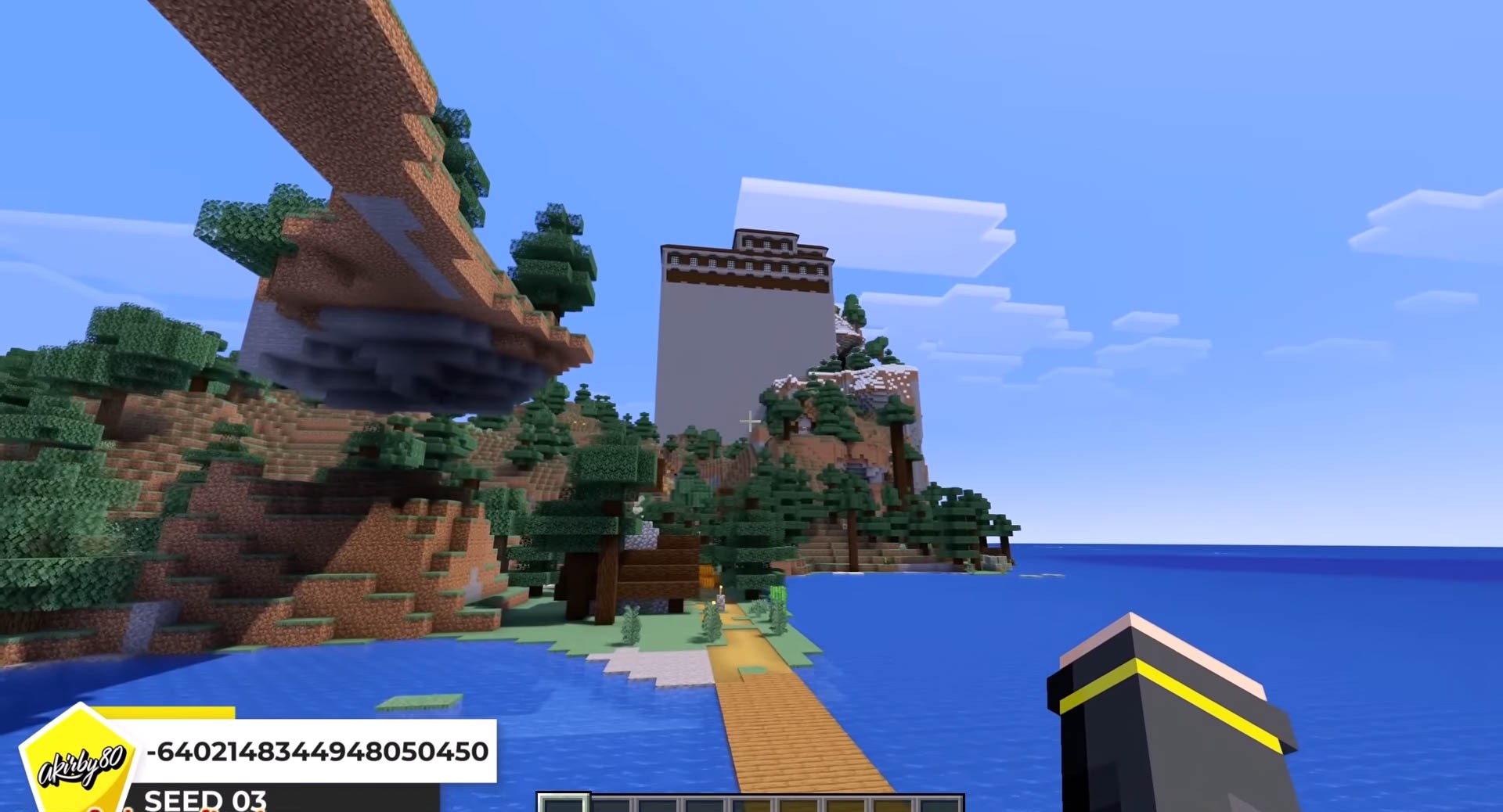 Minecraft seed 1421448645225395838 — скриншот 1
