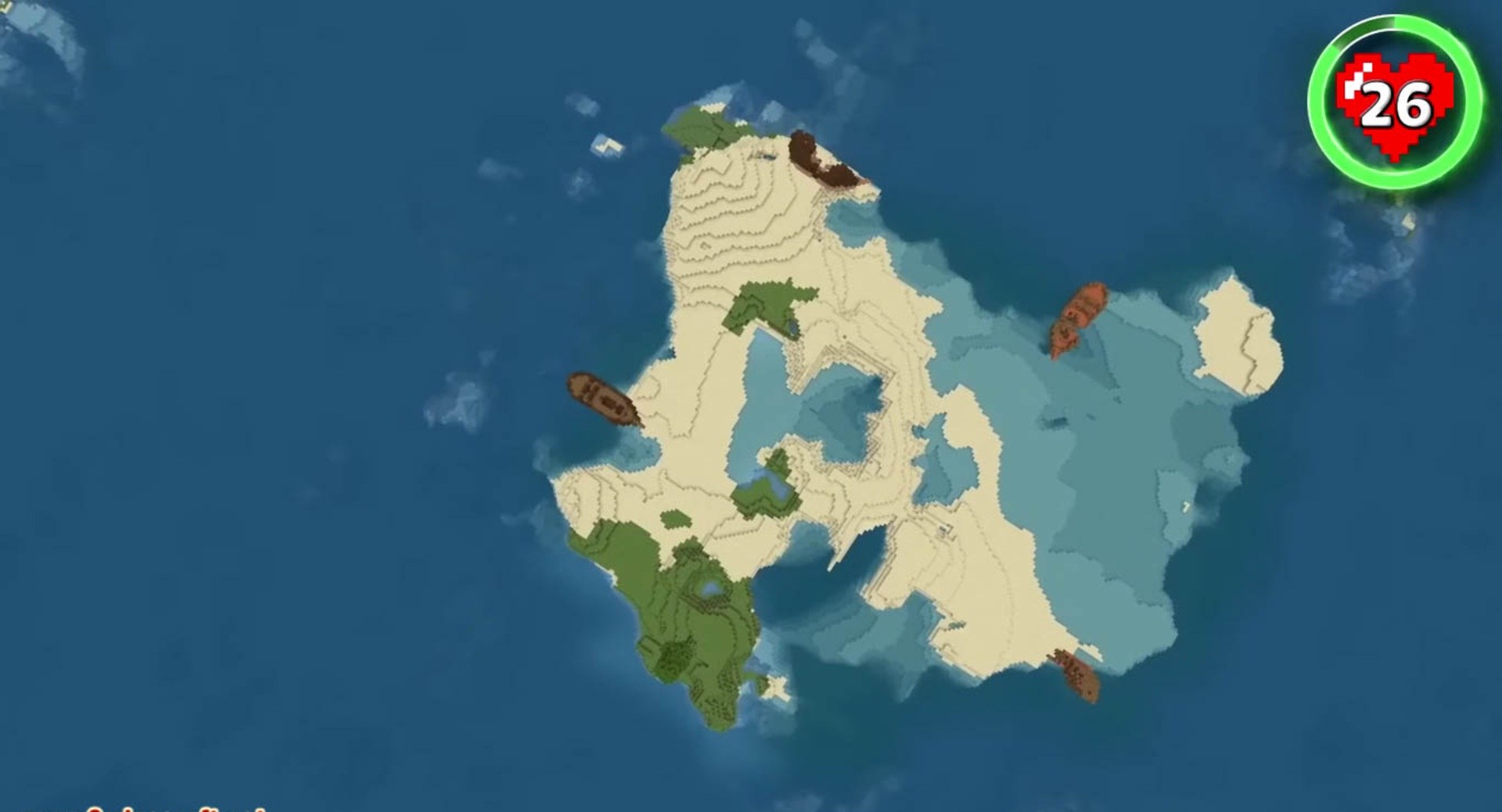 Minecraft seed 142936089681163251 — скриншот 1