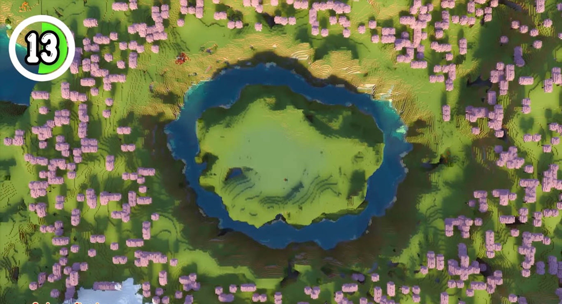 Minecraft seed 1569845621568838682 — скриншот 1