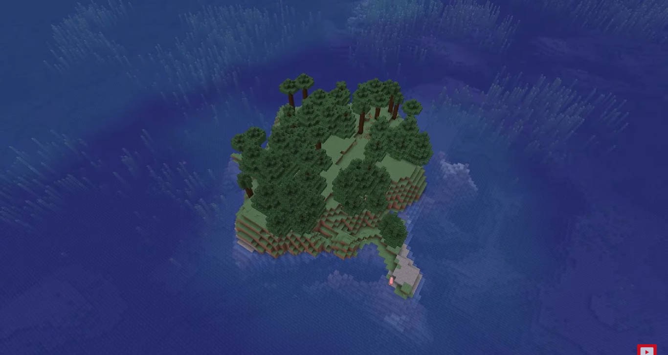 Minecraft seed 16730606273 — скриншот 1