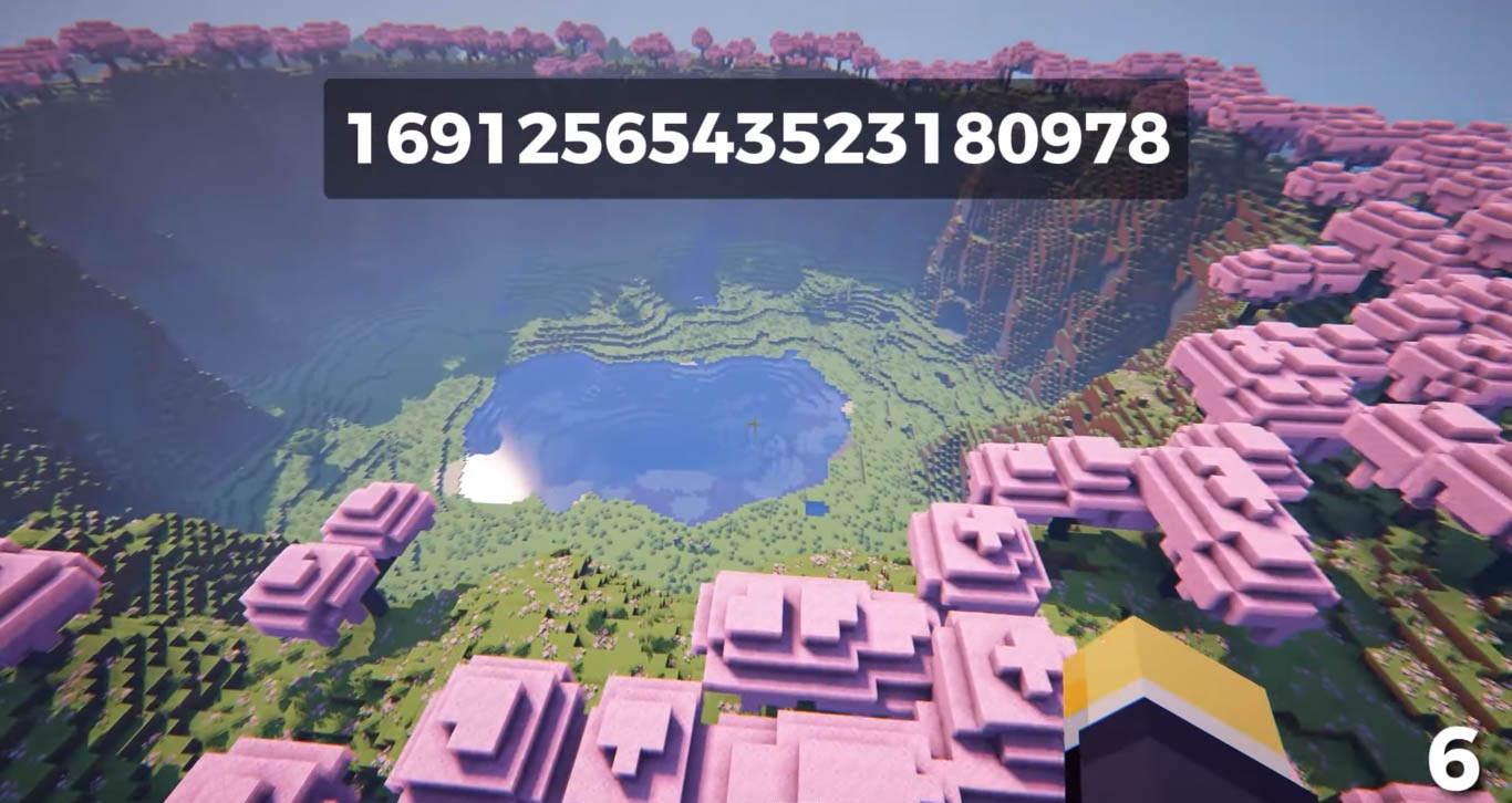 Minecraft seed 1691256543523180978 — скриншот 1