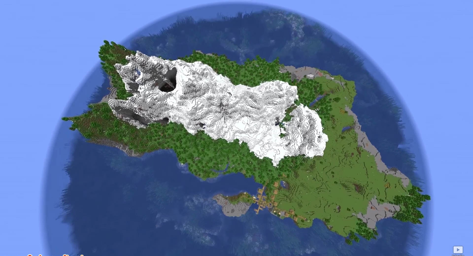 Minecraft seed 17857383 — скриншот 1