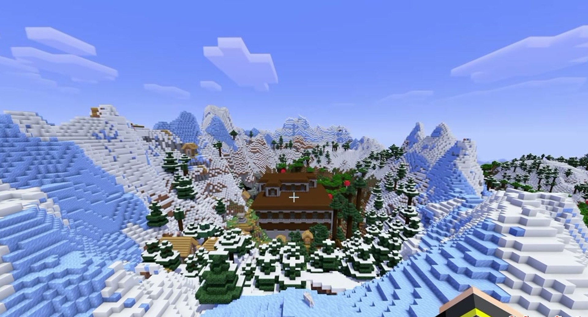Minecraft seed 18581393090 — скриншот 1