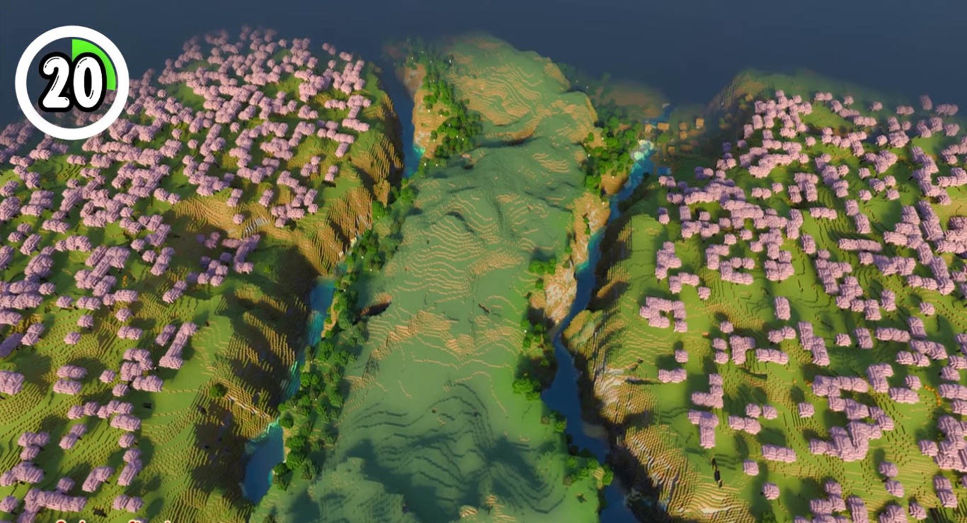 Minecraft seed 1899845621555937036 — скриншот 1