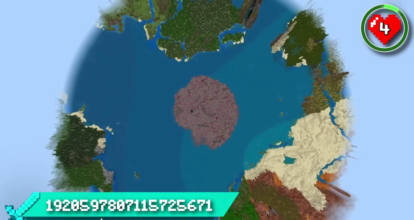 Minecraft seed 1920597807115725671 — скриншот 1