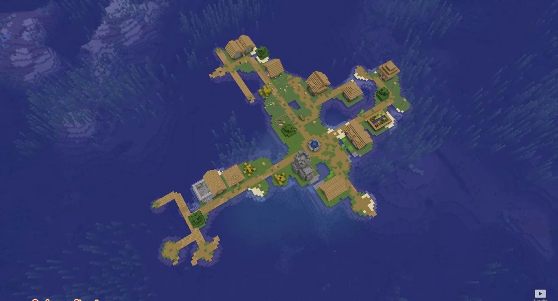 Minecraft seed 2015360833248823105 — скриншот 1