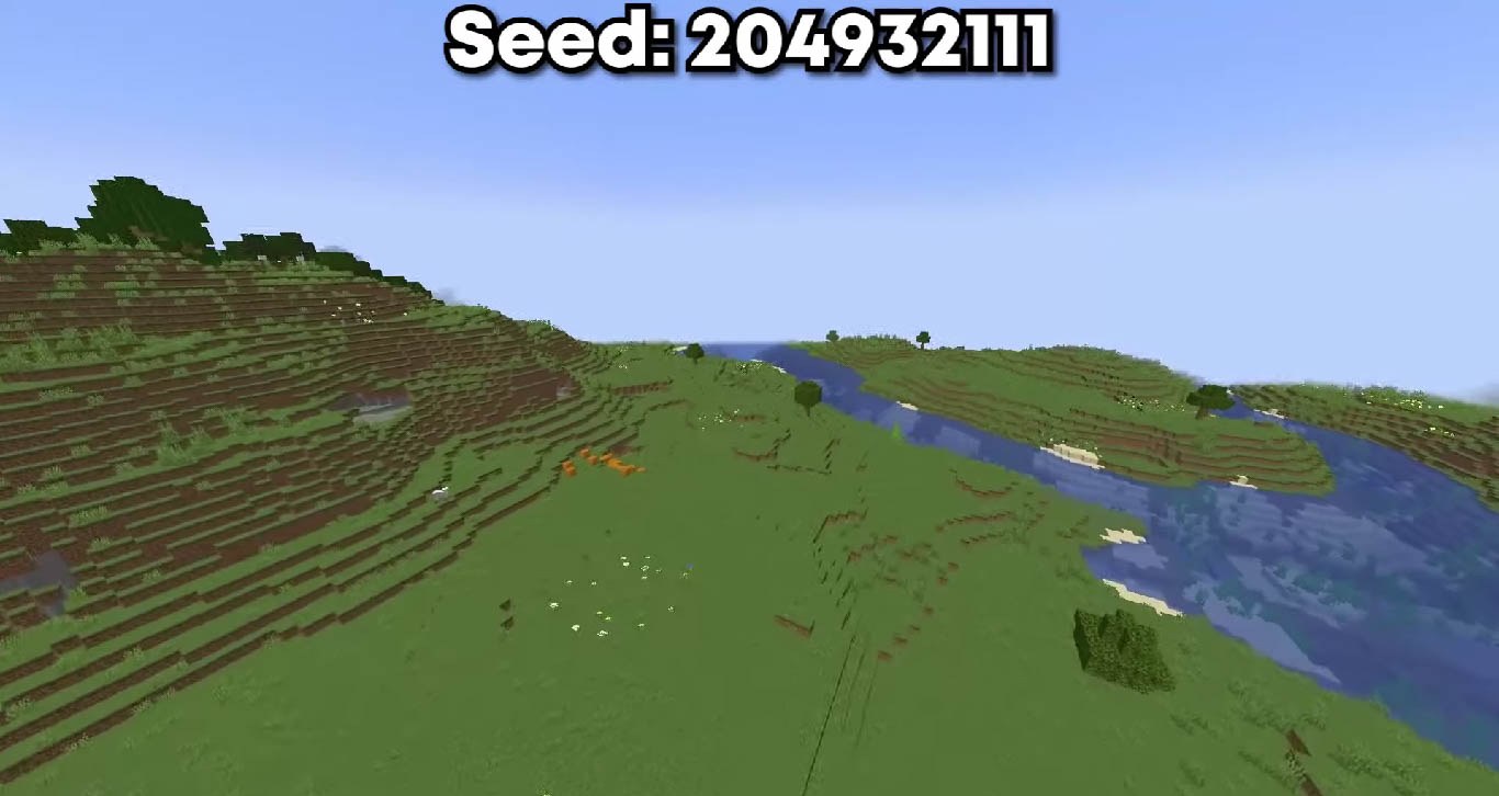 Minecraft seed 20493211 — скриншот 1