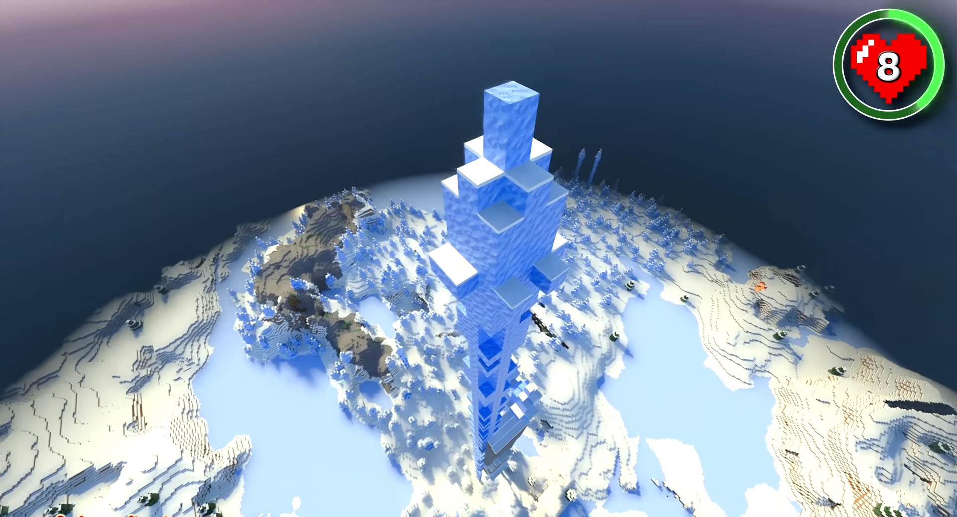 Minecraft seed 2073054725213943892 — скриншот 1