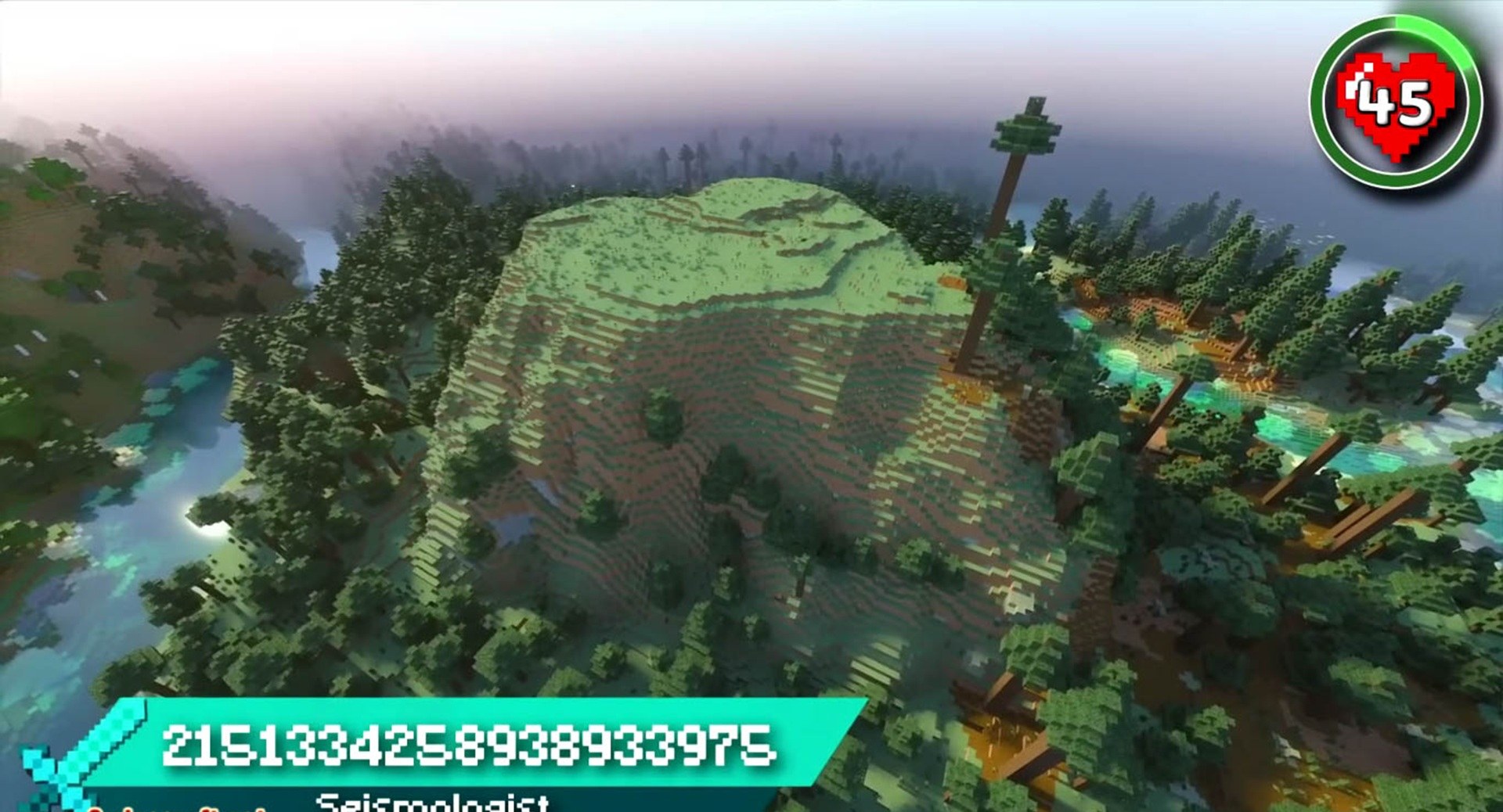 Minecraft seed 2151334258938933975 — скриншот 1