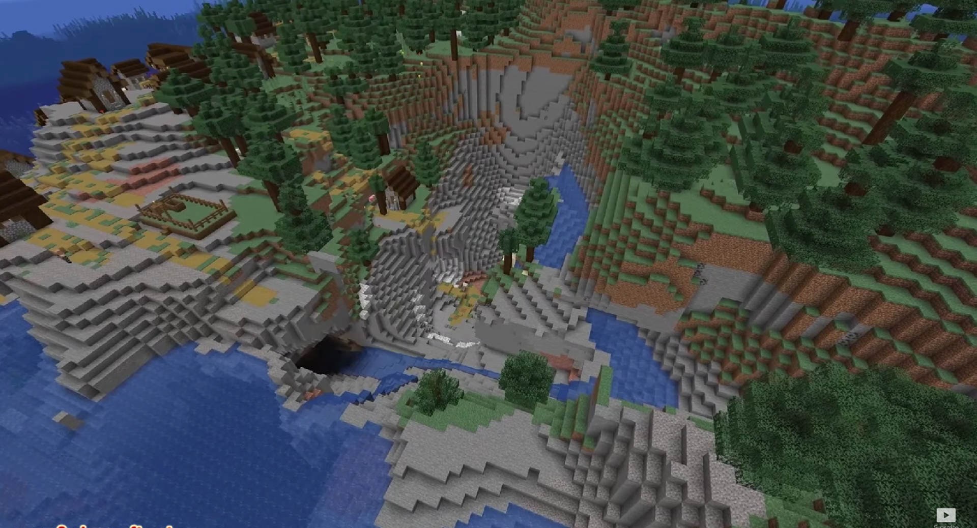 Minecraft seed 245716517 — скриншот 1