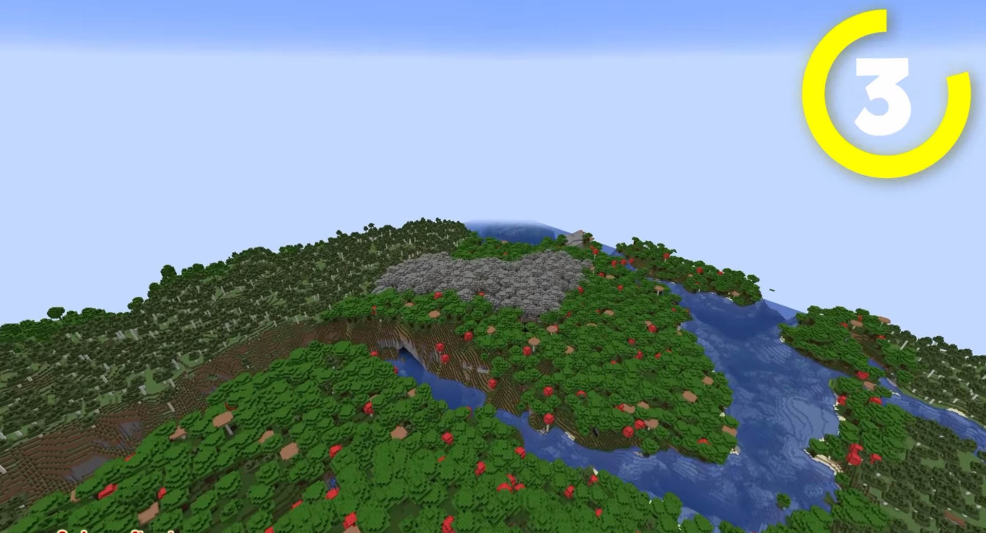 Minecraft seed 2470014002258820067 — скриншот 1