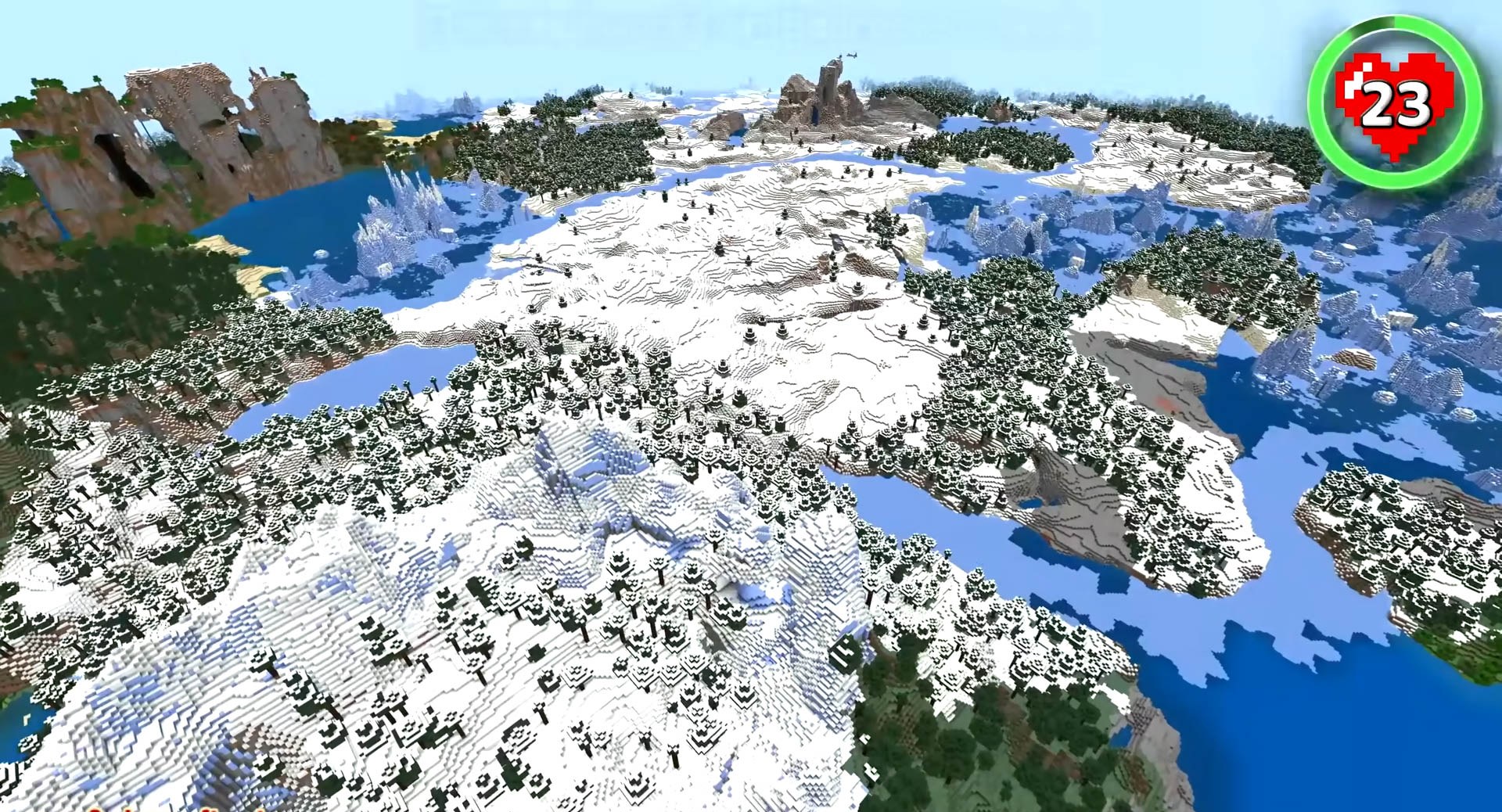 Minecraft seed 2657984939561366 — скриншот 1