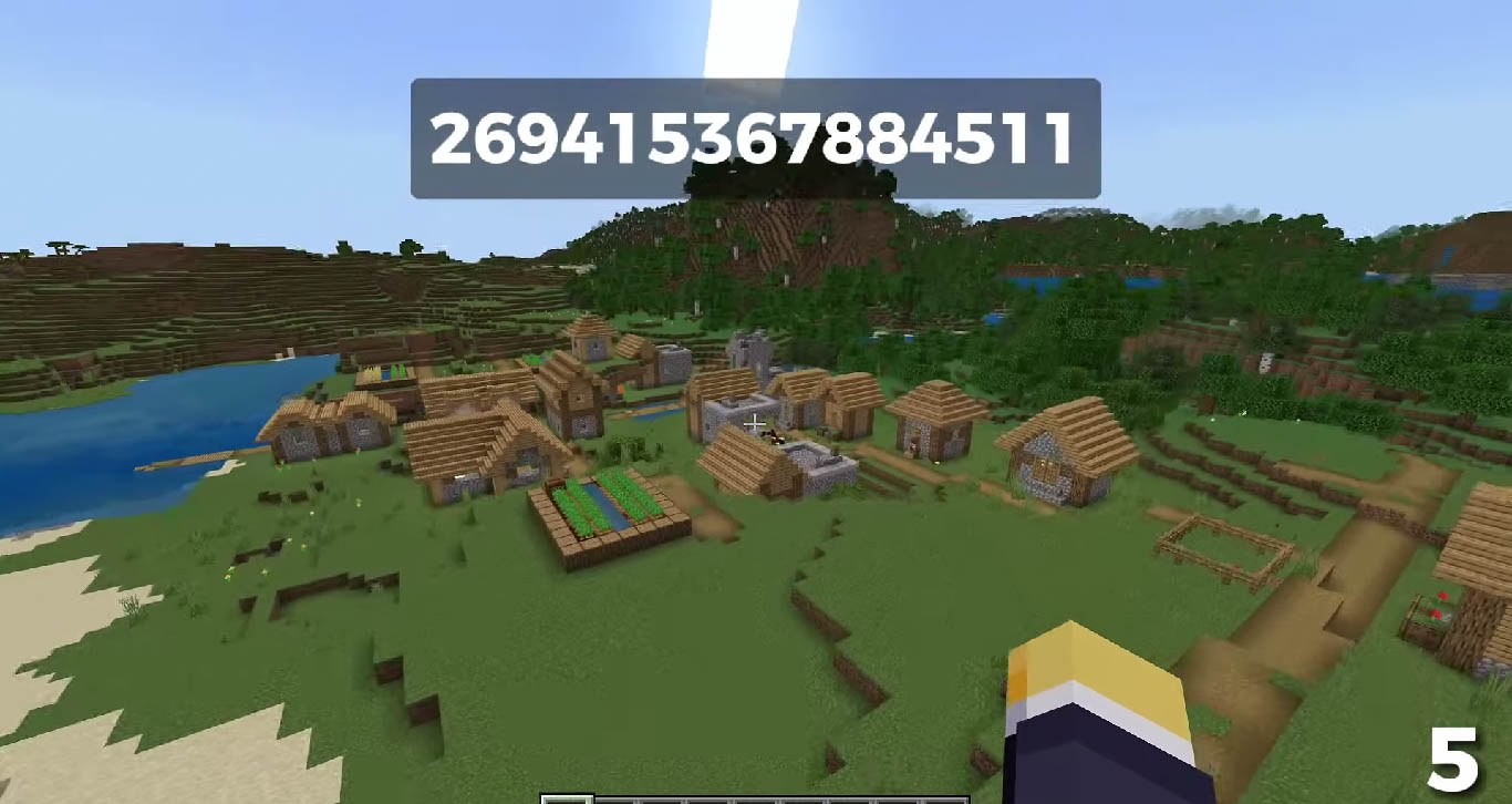 Minecraft seed 269415367884511 — скриншот 1
