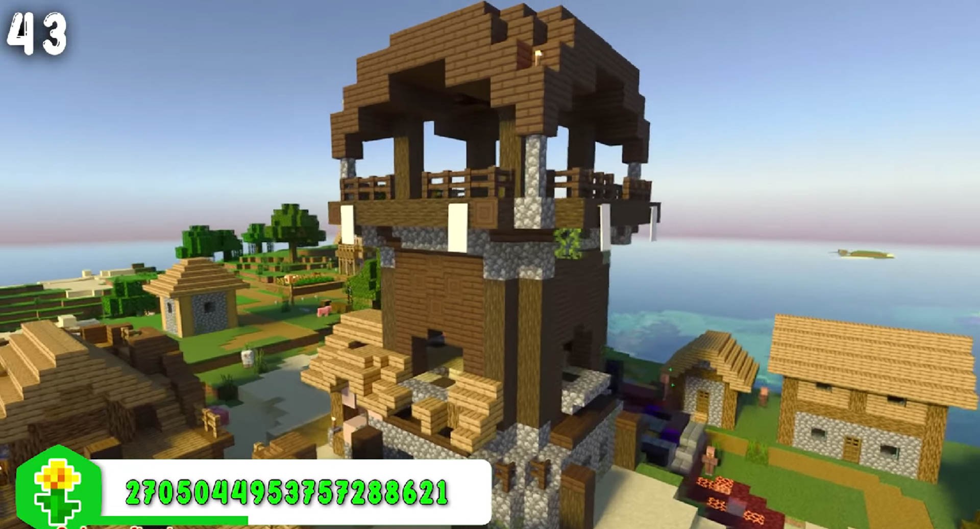 Minecraft seed 2705044953757288621 — скриншот 1