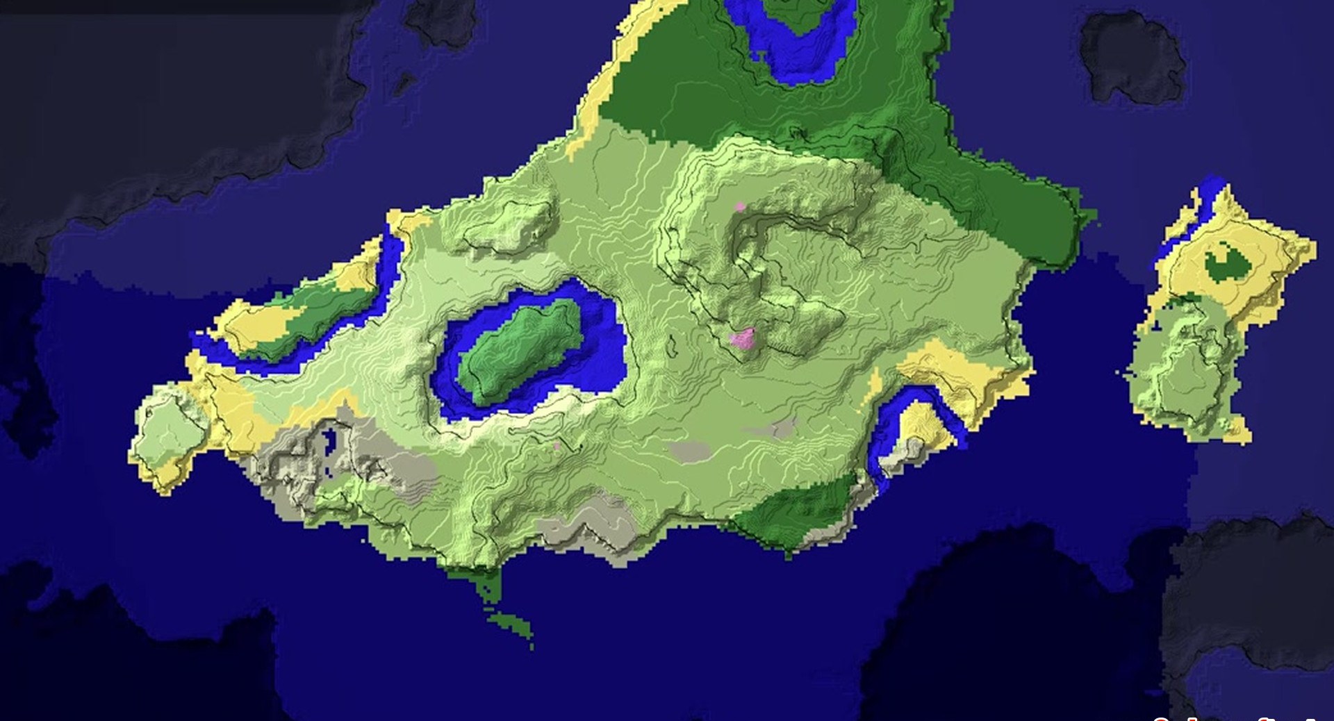 Minecraft seed 271003810 — скриншот 1