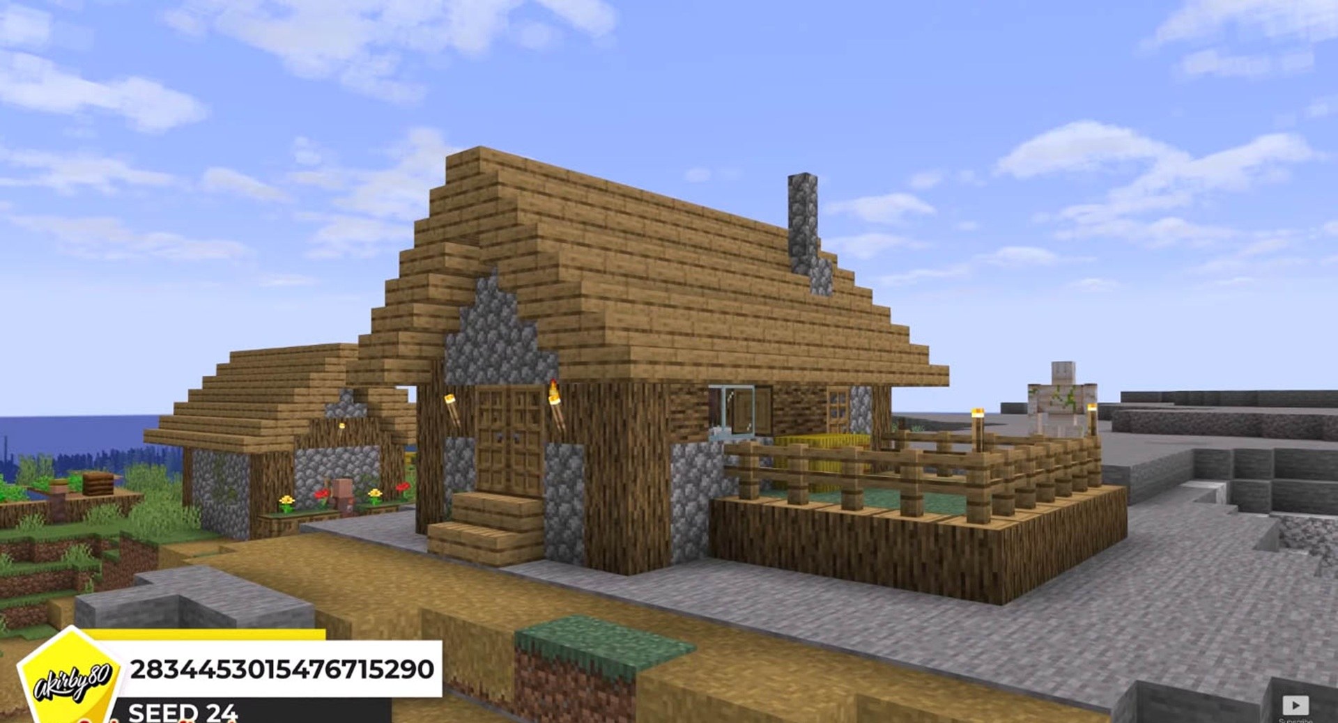 Minecraft seed 2834453015476715290 — скриншот 1