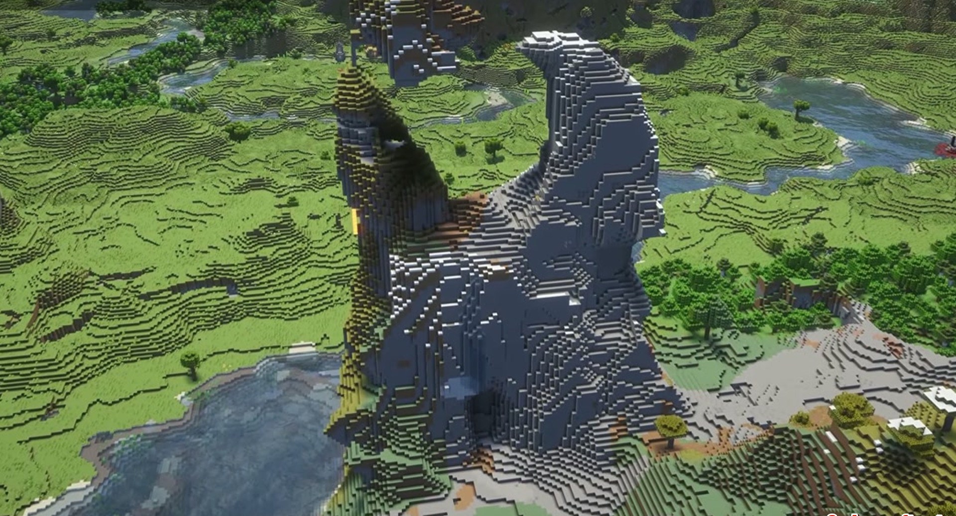 Minecraft seed 2851904464505950420 — скриншот 1