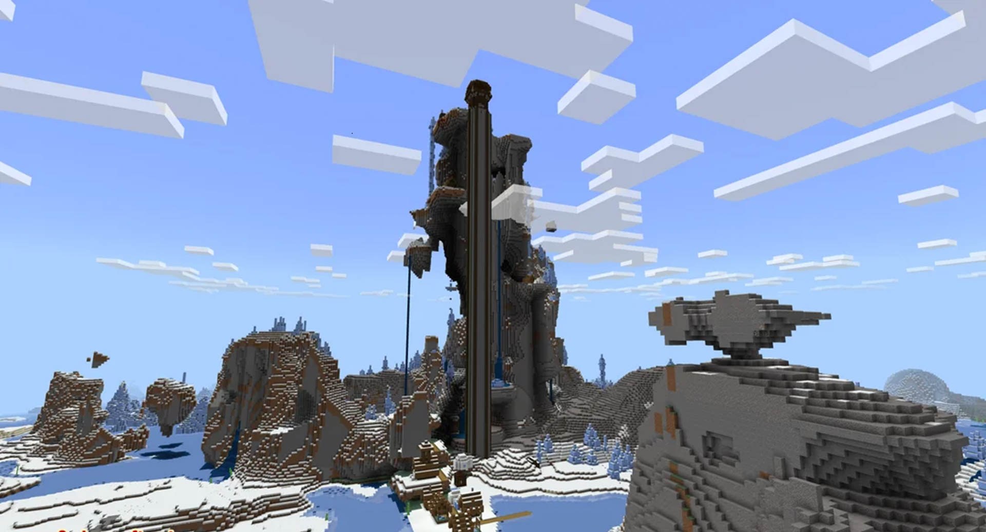 Minecraft seed 3064640432155876401 — скриншот 1