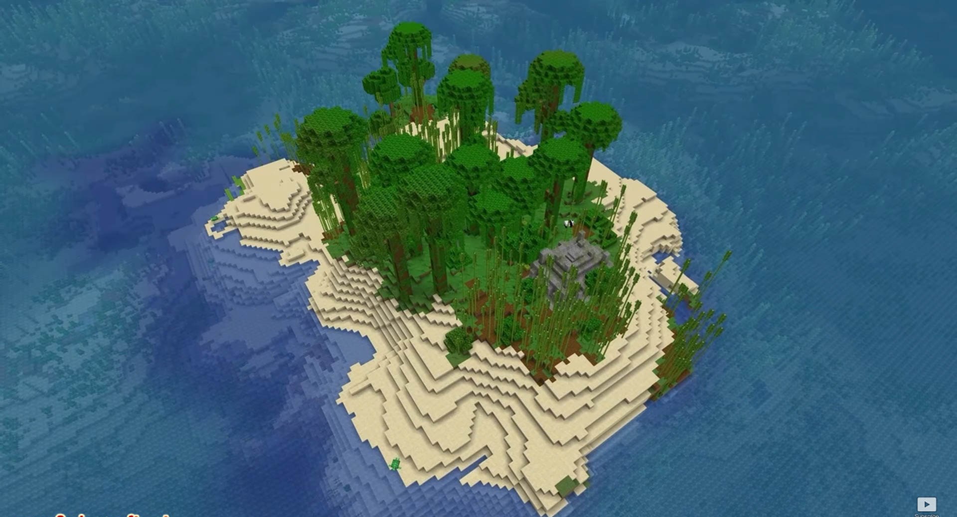 Minecraft seed 307241543 — скриншот 1