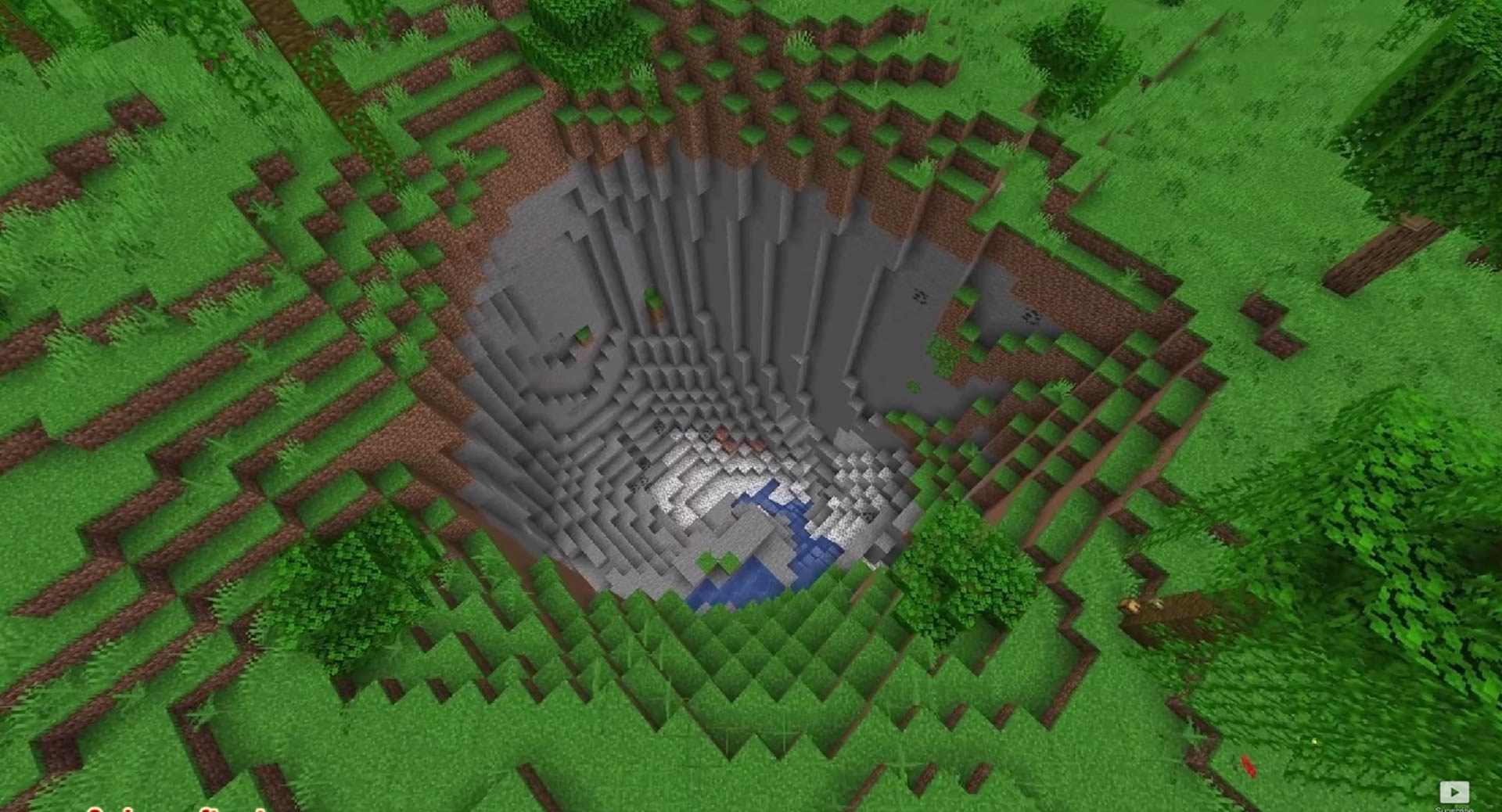Minecraft seed 312823795977 — скриншот 1
