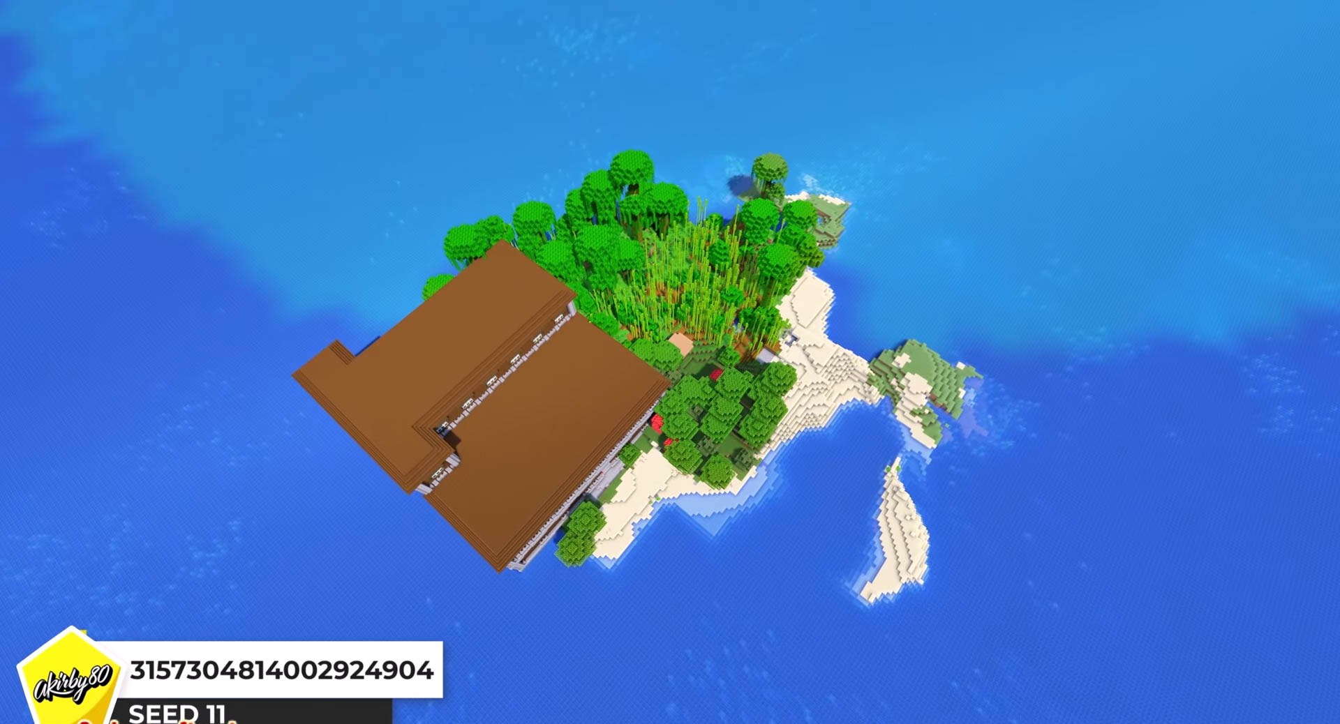 Minecraft seed 3157304814002924904 — скриншот 1