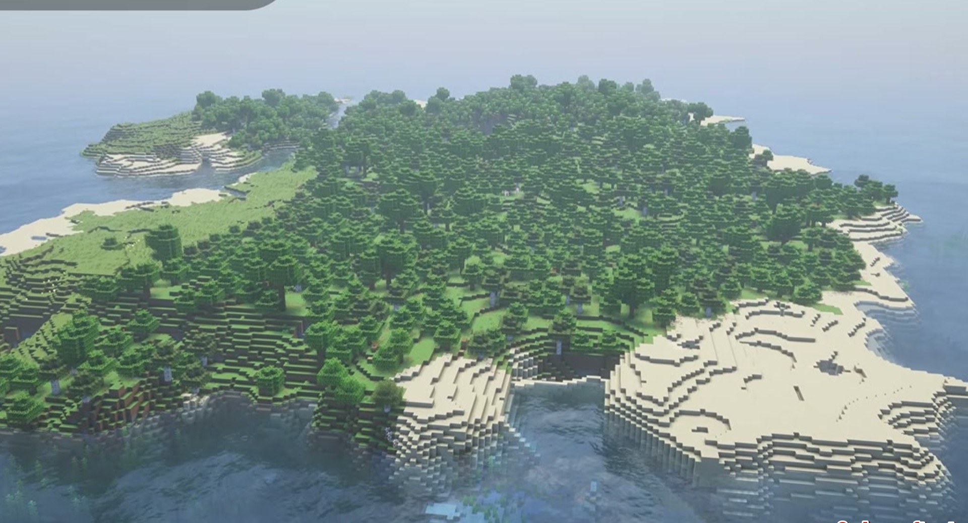 Minecraft seed 3165042942811712963 — скриншот 1