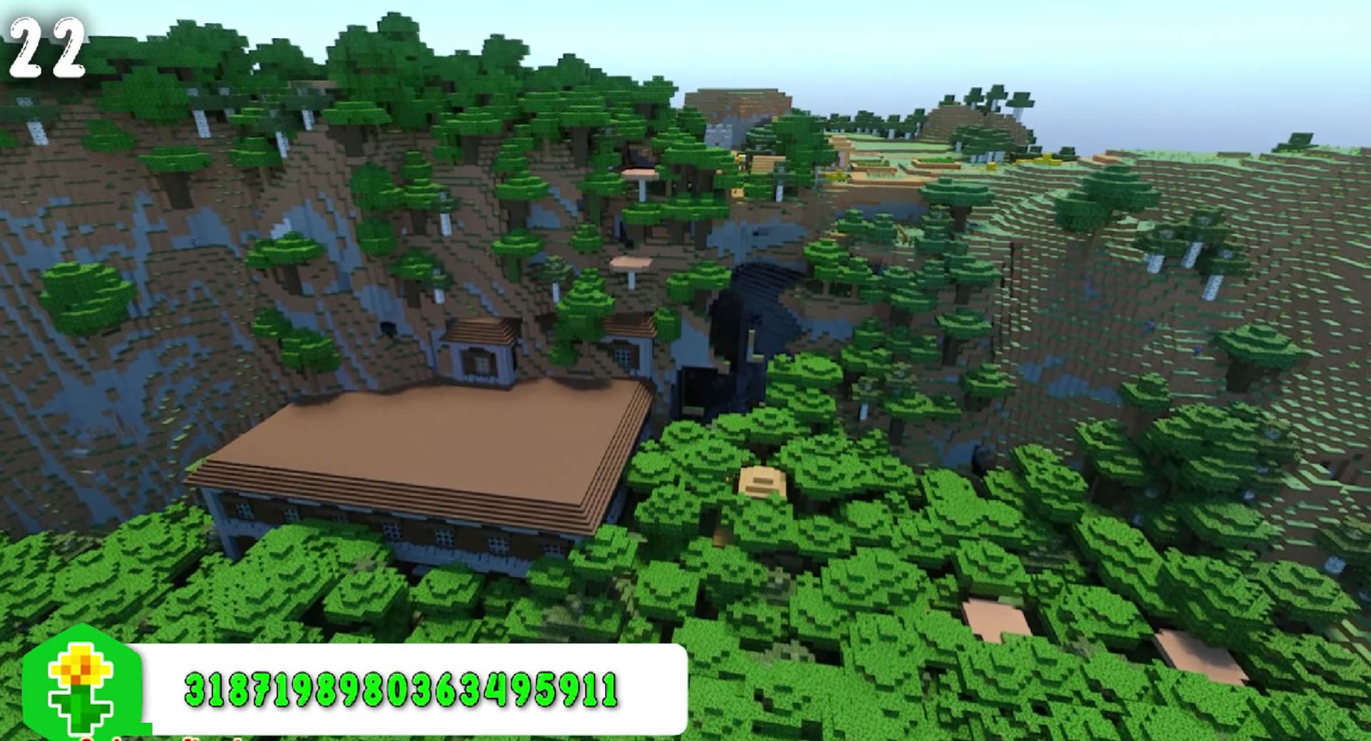 Minecraft seed 3187198980363495911 — скриншот 1