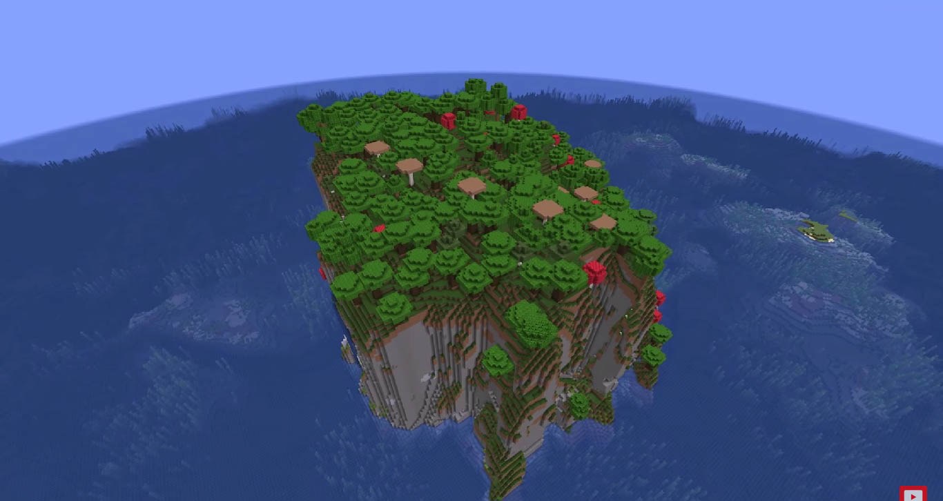 Minecraft seed 3216977508826091457 — скриншот 1