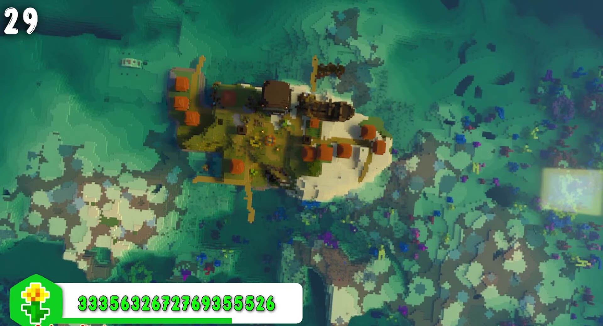 Minecraft seed 3335632672769355526 — скриншот 1