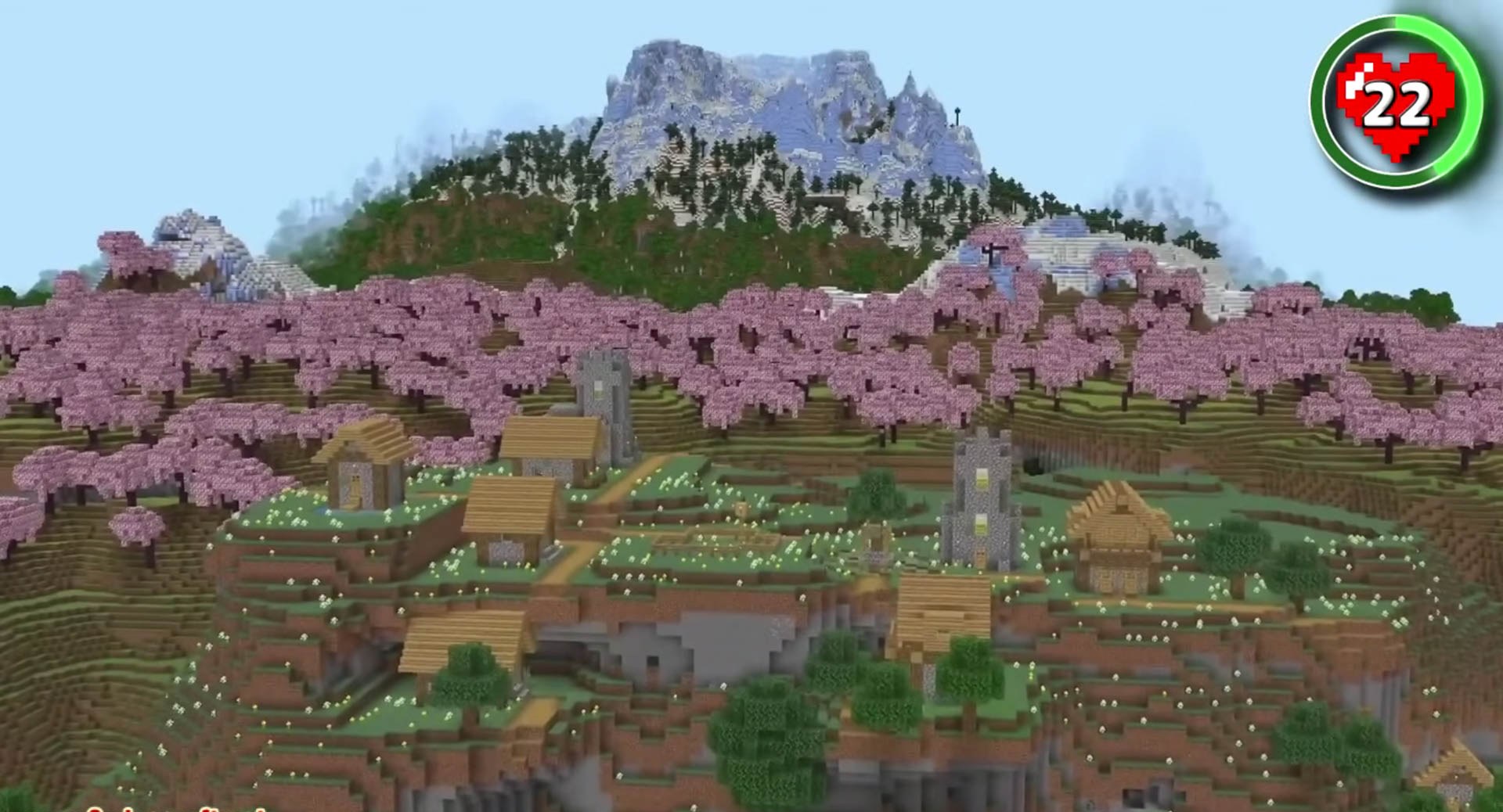 Minecraft seed 3340461373764739721 — скриншот 1
