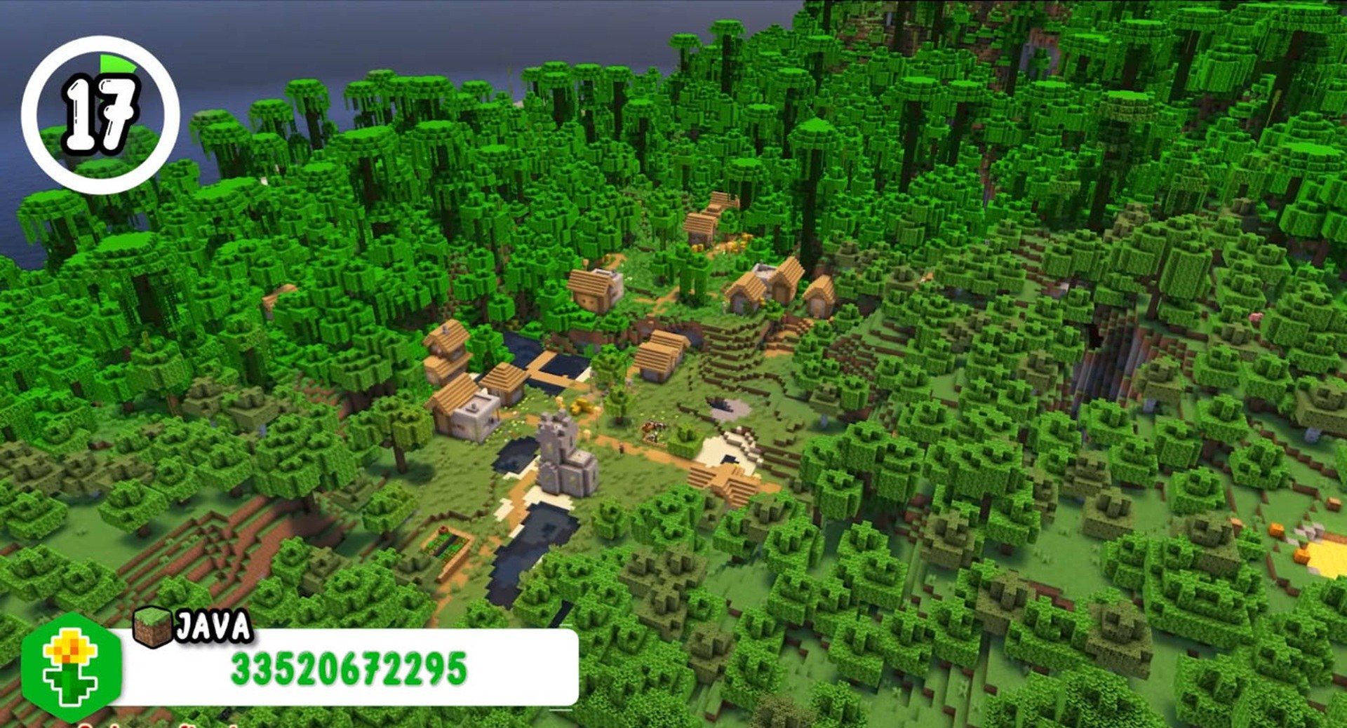 Minecraft seed 33520672295 — скриншот 1