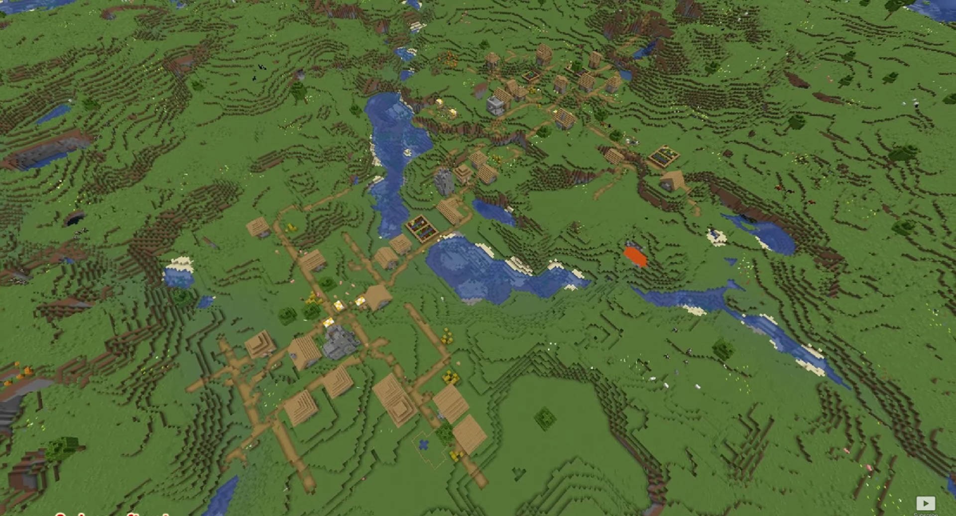 Minecraft seed 34133530784 — скриншот 1