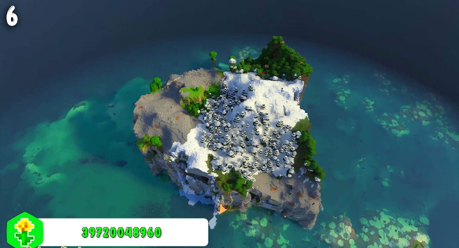 Minecraft seed 39720048960 — скриншот 1