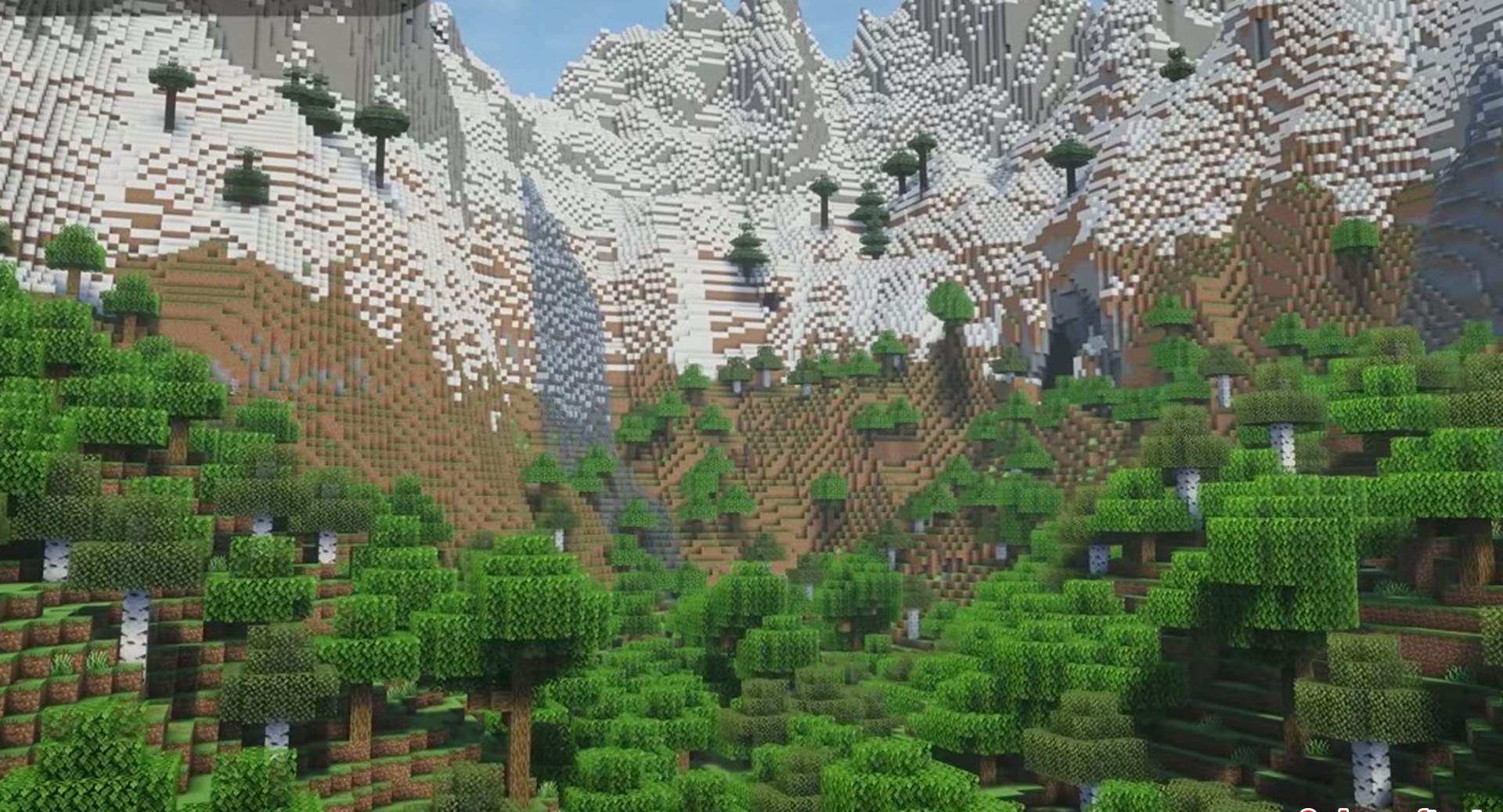 Minecraft seed 4238478963916302897 — скриншот 1