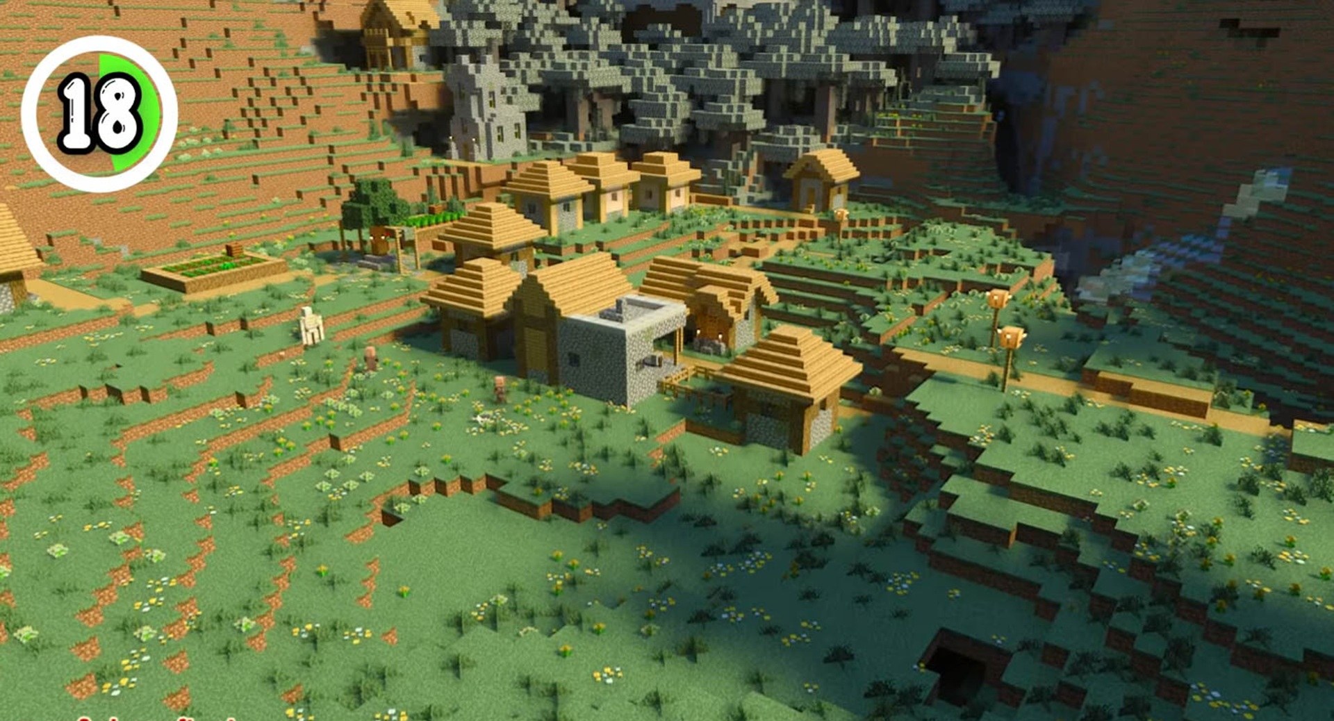 Minecraft seed 4284333691774547722 — скриншот 1