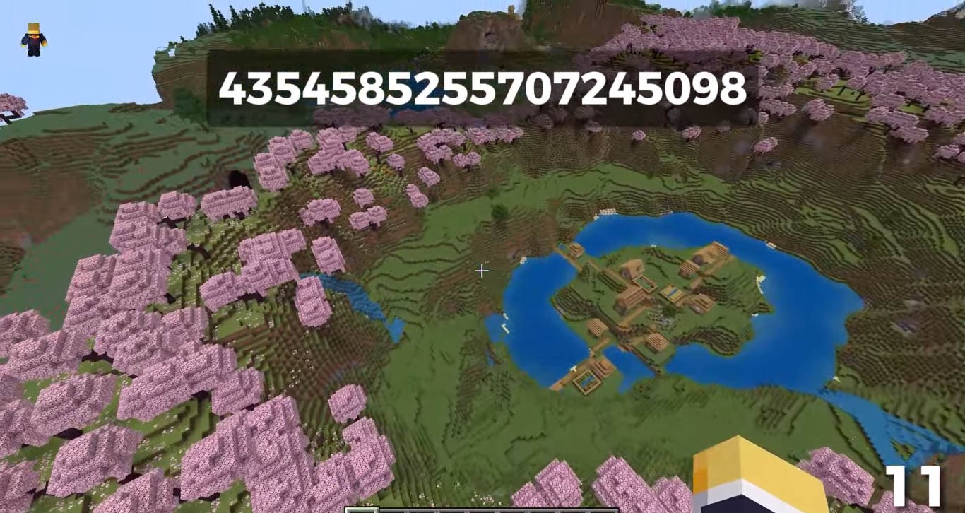 Minecraft seed 4354585255707245098 — скриншот 1