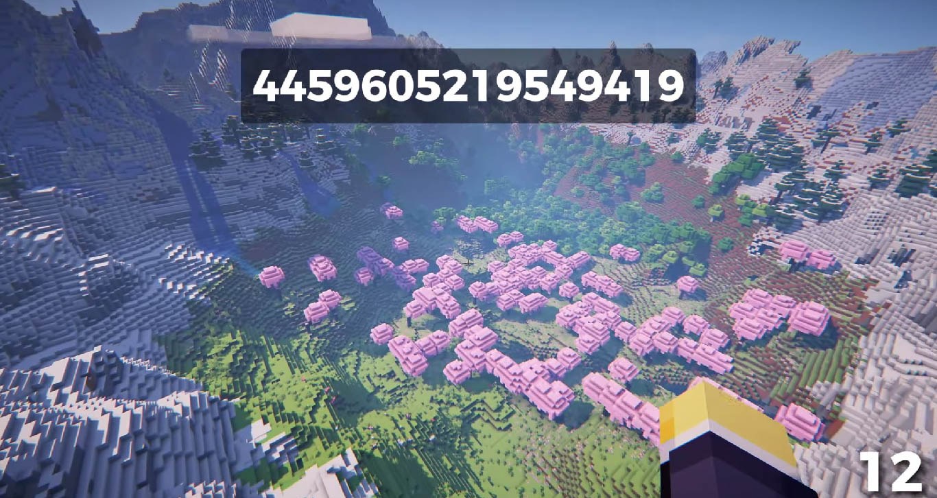 Minecraft seed 4459605219549419 — скриншот 1