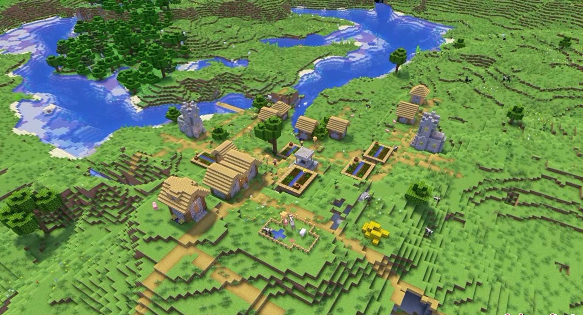 Minecraft seed 4531747349467873992 — скриншот 1