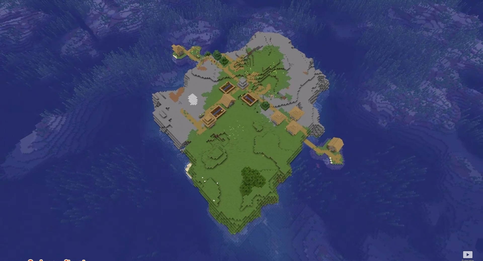 Minecraft seed 4539346949412856945 — скриншот 1